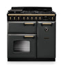 Rangemaster CLDL90DFPSLT/AB1 Classic Deluxe 90 Dual Fuel Range Cooker - Slate - A Rated Thumbnail