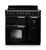 Rangemaster CLDL90EIPCBL/CM1 Classic Deluxe 90 Induction Range Cooker - Charcoal Black - A Rated Thumbnail