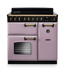 Rangemaster CLDL90EIPHTH/AB1 Classic Deluxe 90 Induction Range Cooker - Heather - A Rated Thumbnail
