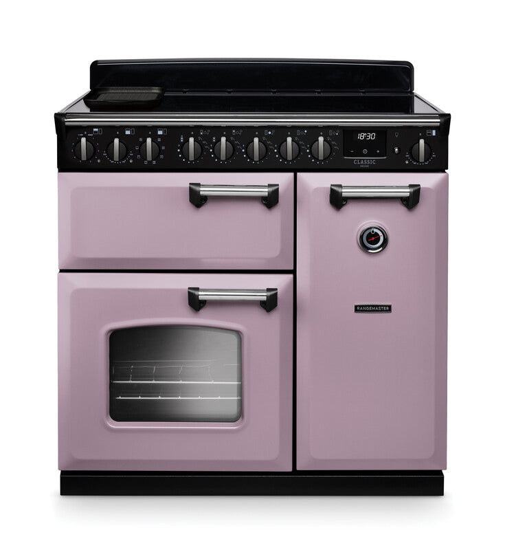 Rangemaster CLDL90EIPHTH/CM1 Classic Deluxe 90 Induction Range Cooker - Heather - A Rated
