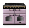 Rangemaster CLDLB110DFPHTH/AB1 Classic Deluxe 110 Dual Fuel Range Cooker - Heather - A Rated Thumbnail