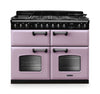 Rangemaster CLDLB110DFPHTH/CM1 Classic Deluxe 110 Dual Fuel Range Cooker - Heather - A Rated Thumbnail