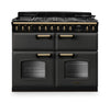 Rangemaster CLDLB110DFPSLT/AB1 Classic Deluxe 110 Dual Fuel Range Cooker - Slate - A Rated Thumbnail
