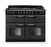 Rangemaster CLDLB110DFPSLT/CM1 Classic Deluxe 110 Dual Fuel Range Cooker - Slate - A Rated Thumbnail