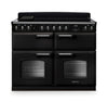 Rangemaster CLDLB110EIPCBL/CM1 Classic Deluxe 110 Induction Range Cooker - Charcoal Black - A Rated Thumbnail
