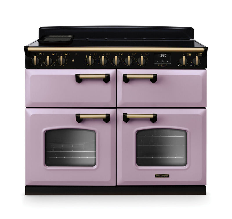 Rangemaster CLDLB110EIPHTH/AB1 Classic Deluxe 110 Induction Range Cooker - Heather - A Rated