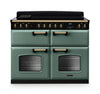 Rangemaster CLDLB110EIPMGR/AB1 Classic Deluxe 110 Induction Range Cooker - Mineral Green - A Rated Thumbnail