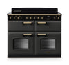 Rangemaster CLDLB110EIPSLT/AB1 Classic Deluxe 110 Induction Range Cooker - Slate - A Rated Thumbnail