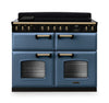 Rangemaster CLDLB110EIPSTB/AB1 Classic Deluxe 110 Induction Range Cooker - Stone Blue - A Rated Thumbnail