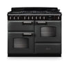 Rangemaster CLDLO110DFPSLT/CM1 Classic Deluxe 110 Dual Fuel Range Cooker - Slate - A Rated Thumbnail