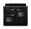 Rangemaster CLDLO110EIPCBL/CM1 Classic Deluxe 110 Induction Range Cooker - Charcoal Black - A Rated Thumbnail