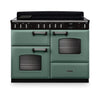 Rangemaster CLDLO110EIPMGR/CM1 Classic Deluxe 110 Induction Range Cooker - Mineral Green - A Rated Thumbnail