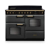 Rangemaster CLDLO110EIPSLT/AB1 Classic Deluxe 110 Induction Range Cooker - Slate - A Rated Thumbnail