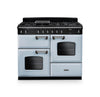 Rangemaster CLO110DFPMSB/CM1 Classic 110 Dual Fuel Range Cooker - Misty Blue - A Rated Thumbnail