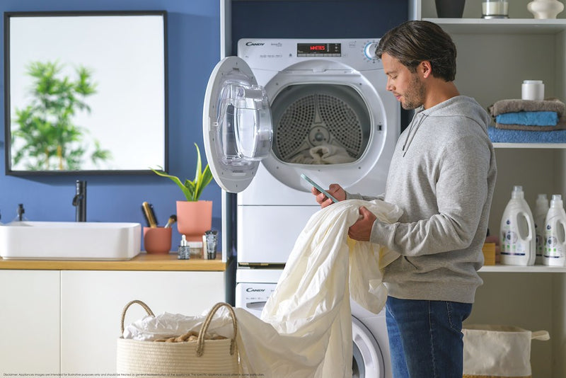 Candy CROE H9A3TE-80/N Smart Pro 9kg Heat Pump Tumble Dryer - A+++ Energy Rated - White (Discontinued)