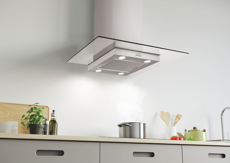 Candy CVMI970LX/UK 90cm Glass Island Hood - Stainless Steel (Discontinued)