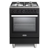 DeLonghi Modern DSC 626G-1 BL, Gas Cooker - Anthracite Thumbnail