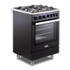 DeLonghi Modern DSC 626G-1 BL, Gas Cooker - Anthracite Thumbnail