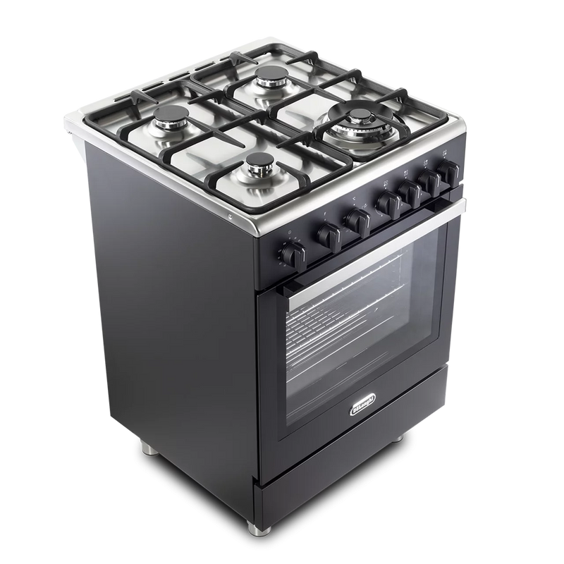 DeLonghi Modern DSC 626G-1 BL, Gas Cooker - Anthracite