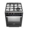 DeLonghi Modern DSC 626G-1 BL, Gas Cooker - Anthracite Thumbnail