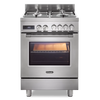 DeLonghi Modern  DSC 626MF-1, Dual Fuel Cooker - Stainless Steel Thumbnail