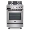 DeLonghi Modern  DSC 626MF-1, Dual Fuel Cooker - Stainless Steel Thumbnail