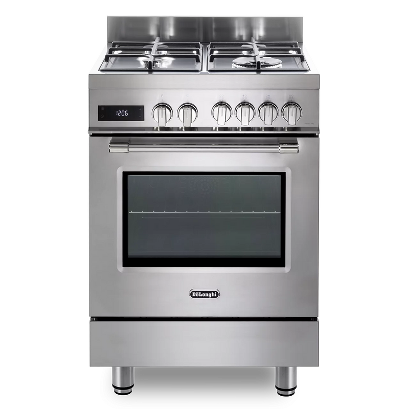 DeLonghi Modern  DSC 626MF-1, Dual Fuel Cooker - Stainless Steel