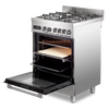 DeLonghi Modern  DSC 626MF-1, Dual Fuel Cooker - Stainless Steel Thumbnail