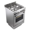DeLonghi Modern  DSC 626MF-1, Dual Fuel Cooker - Stainless Steel Thumbnail