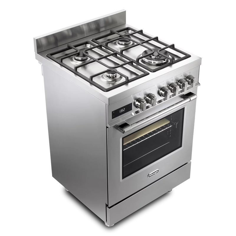 DeLonghi Modern  DSC 626MF-1, Dual Fuel Cooker - Stainless Steel