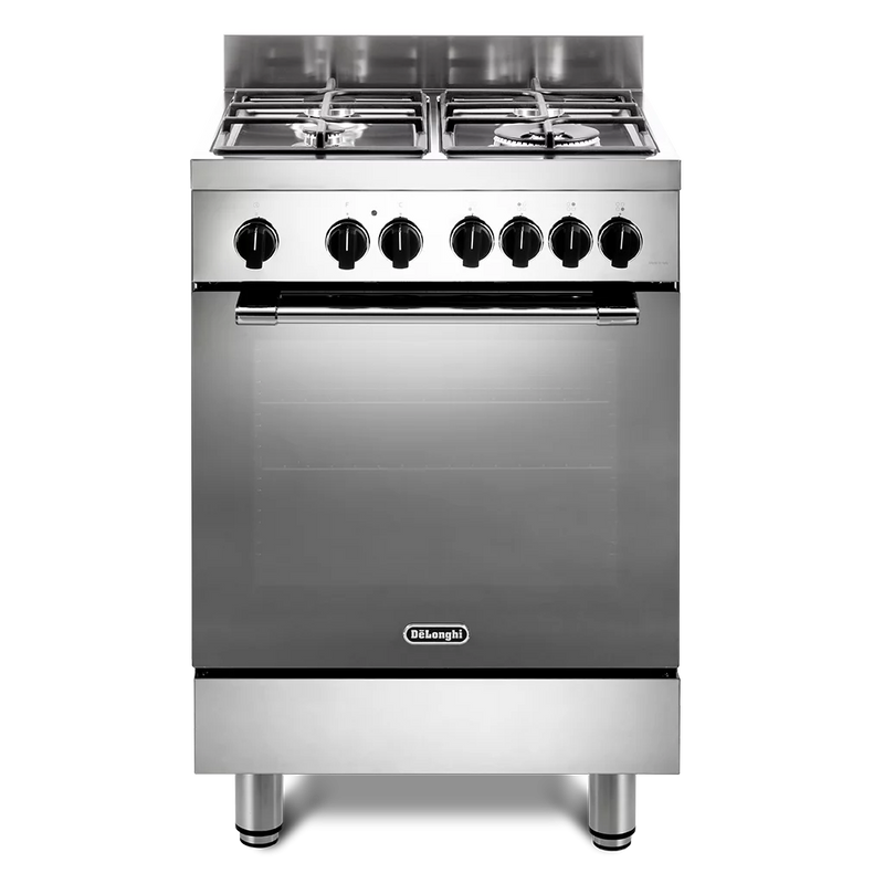 DeLonghi Modern DSC 626MLX-1, Dual Fuel Cooker - Stainless Steel