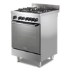 DeLonghi Modern DSC 626MLX-1, Dual Fuel Cooker - Stainless Steel Thumbnail