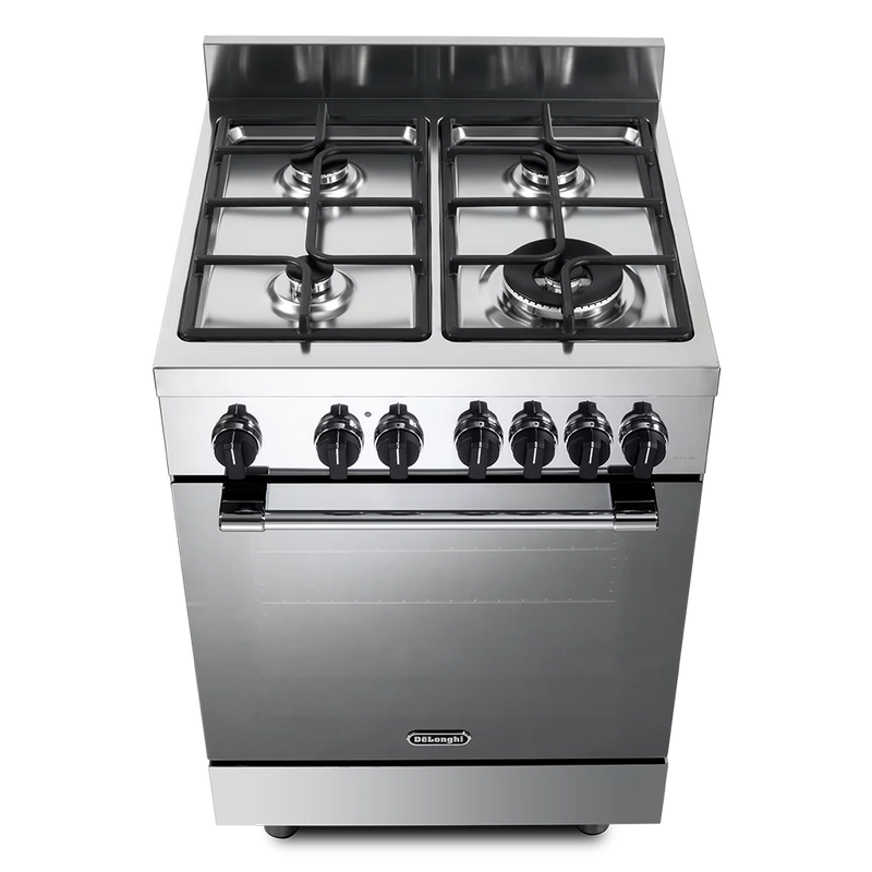 DeLonghi Modern DSC 626MLX-1, Dual Fuel Cooker - Stainless Steel