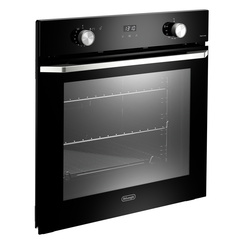 DeLonghi DSG 10NL, Built-In Gas Single Oven with Fan - Black