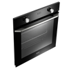 DeLonghi DSG 10NL, Built-In Gas Single Oven with Fan - Black Thumbnail