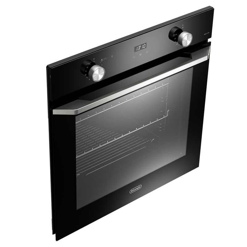 DeLonghi DSG 10NL, Built-In Gas Single Oven with Fan - Black