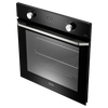 DeLonghi DSG 10NL, Built-In Gas Single Oven with Fan - Black Thumbnail