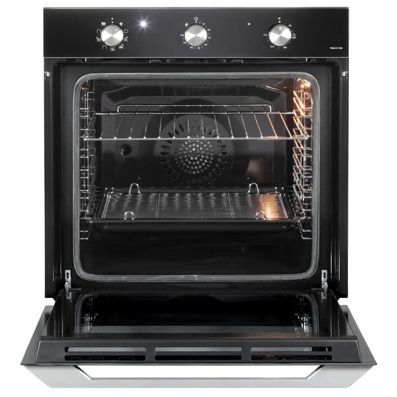 DeLonghi DSM 07NLA, Built-In Electric Single Oven - Black