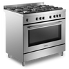 DeLonghi Modern DSR 916 GS, Gas Range Cooker - Stainless Steel (Discontinued) Thumbnail