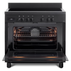 DeLonghi Space DSR 926-IND BL, Induction Range Cooker - Matt Black (Discontinued) Thumbnail