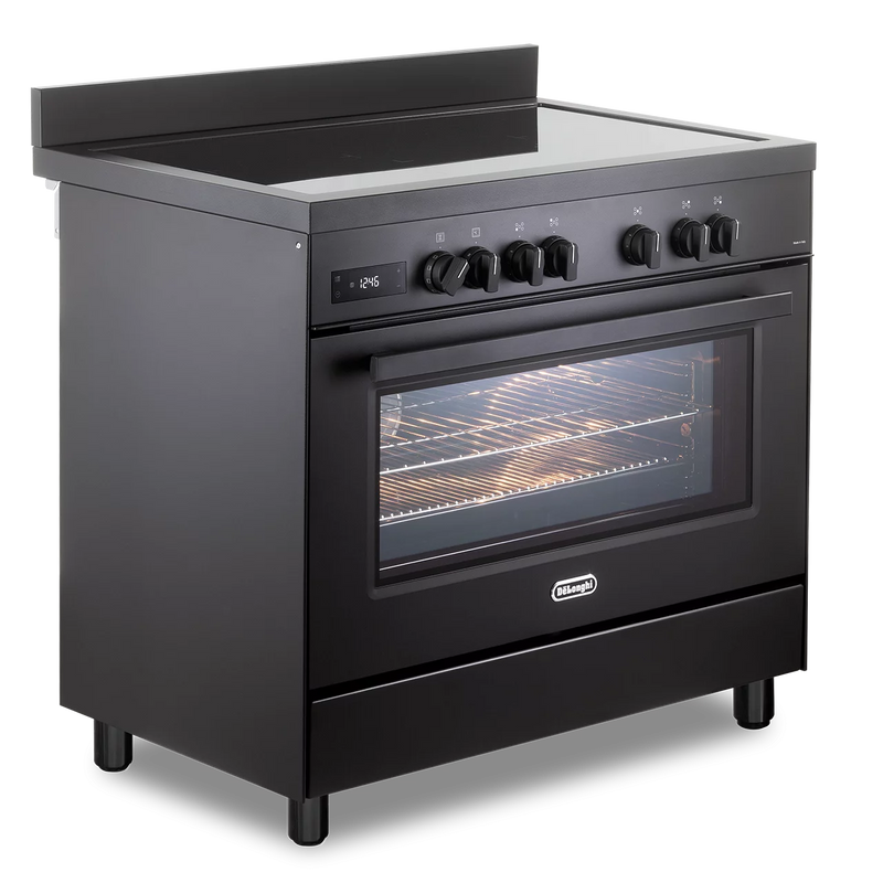 DeLonghi Space DSR 926-IND BL, Induction Range Cooker - Matt Black (Discontinued)