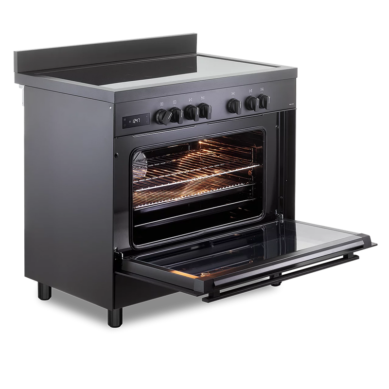 DeLonghi Space DSR 926-IND BL, Induction Range Cooker - Matt Black (Discontinued)