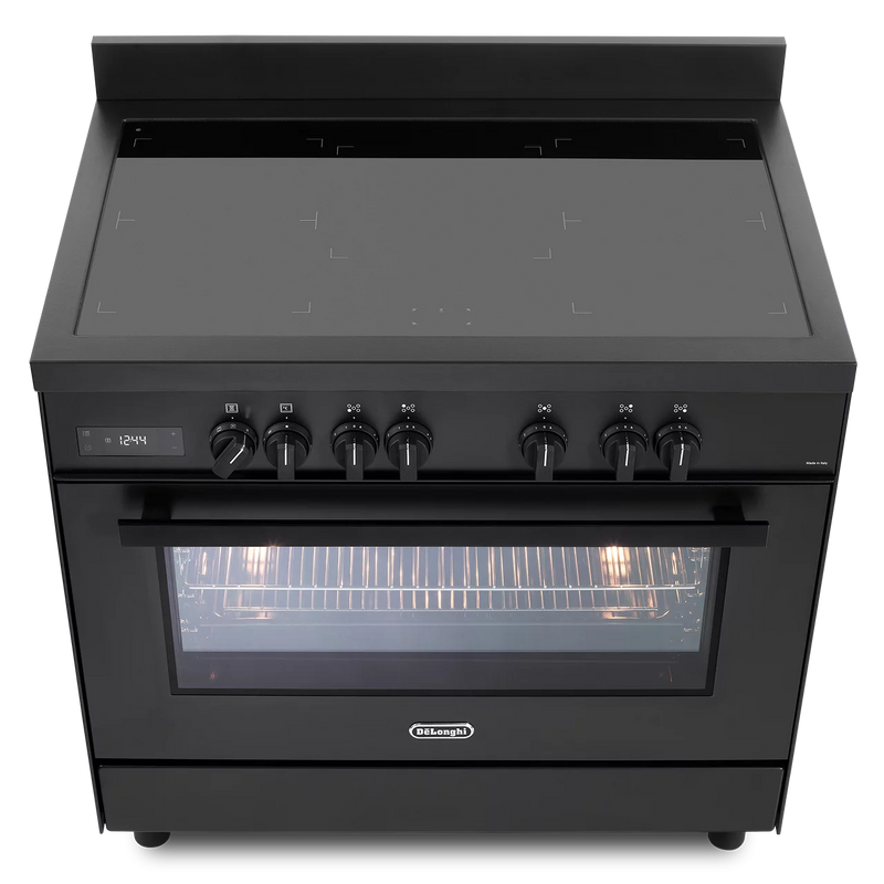 DeLonghi Space DSR 926-IND BL, Induction Range Cooker - Matt Black (Discontinued)