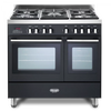 DeLonghi Modern DTR 906 DF AN-1, Dual Fuel Range Cooker - Anthracite Discontinued Thumbnail