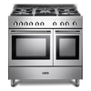 DeLonghi Modern DTR 906 G-1, Gas Range Cooker - Stainless Steel Discontinued Thumbnail