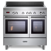 DeLonghi Modern DTR 916 IND2, Induction Range Cooker - Stainless Steel (Discontinued) Thumbnail