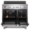 DeLonghi Modern DTR 916 IND2, Induction Range Cooker - Stainless Steel (Discontinued) Thumbnail