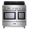 DeLonghi Modern DTR 916 IND2, Induction Range Cooker - Stainless Steel (Discontinued) Thumbnail