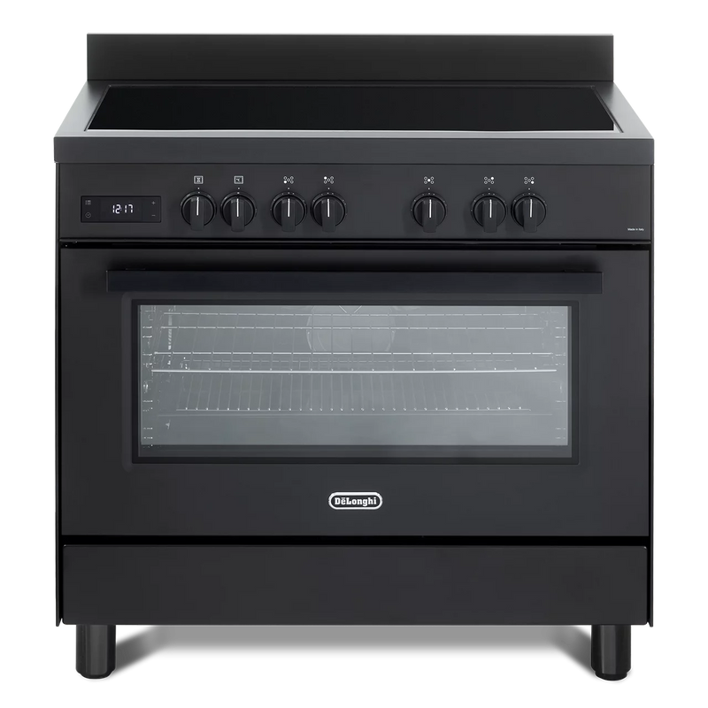 DeLonghi Space DSR 926-IND BL, Induction Range Cooker - Matt Black (Discontinued)