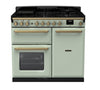 Rangemaster ESDL100DFPMNT/AB1 Estel Deluxe 100 Dual Fuel Range Cooker - Mint - A Rated Thumbnail